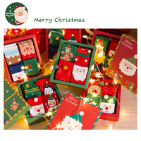 Parent-child Christmas Socks Thickened Half Velvet Gift Sets
