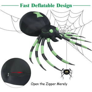 6 Feet Halloween Decorate Inflatable Spider