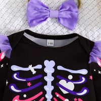 Halloween Romper & Gauze Skirt Set (Baby/Toddler)