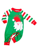 Family Christmas Pajamas Matching Sets Red Stripe Xmas Holiday Sleepwear Jammies Long Sleeve PJs Outfits
