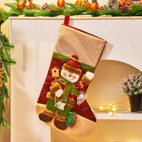 Plush 3D Christmas Stockings
