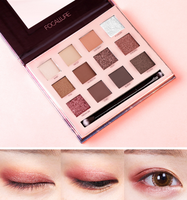 Focallure So Hot Collection 12-Colors Eyeshadow Palettes

