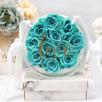 Acrylic Boxed Eternal Love Roses

