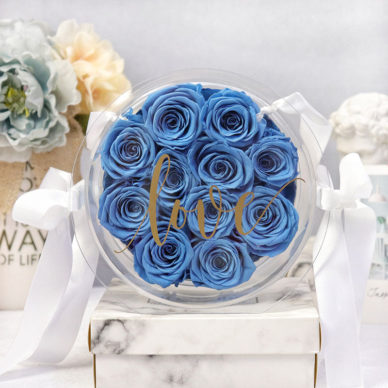 Eternal Boxed Roses Acrylic Boxed Eternal Love Roses | Only Inspired Gifts Boutique