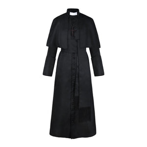 Medieval Retro Priest Cosplay Costume