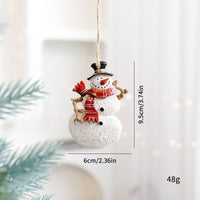 Resin Christmas Tree Ornaments Santa
