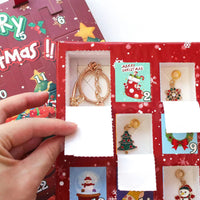 Christmas Countdown Advent Calendar Charm Bracelets

