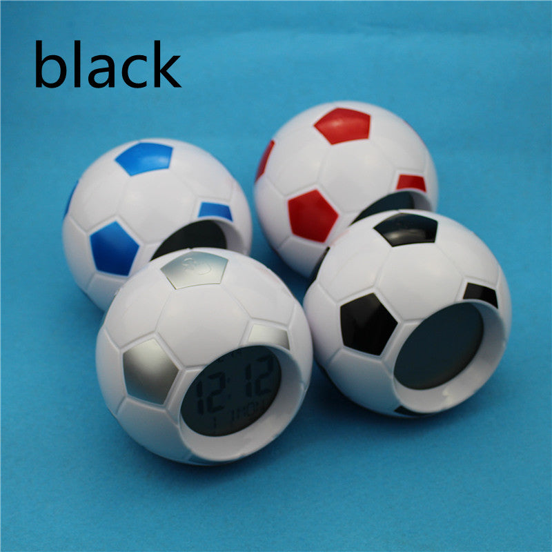 Soccer Ball Luminous Sound Control Digital Clock