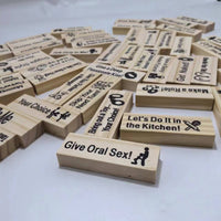 Couple Game Night Intimacy Block Tower Jenga Game Valentine Tumbling Tower Stacking Blocks Game Party Interactive Games 18
