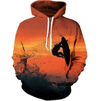 3D Digital Printing Building Block Sweater Spot Fashion
