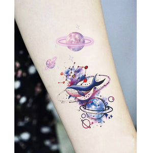 Petit autocollant de tatouage frais, imperméable, Version coréenne Harajuku, TSticker