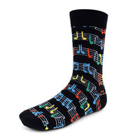 Music Notes Novelty Socks (Mens)

