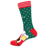 Naughty or Nice Santa Novelty Socks (Mens)