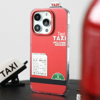 Creative Taxi Design iPhone Cases

