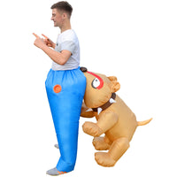 Dog Bite Inflatable Costume (Adult)