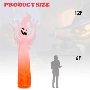 12 Feet Halloween Inflatable \Ghost Decoration