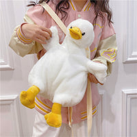 Little Duck Rabbit Plush Backpack
