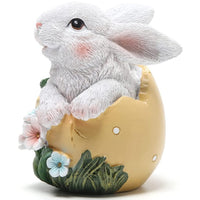 Easter Bunny Egg Resin Sculpture