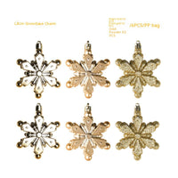 Christmas Tree Ball Star Snowflake Ornaments (6 Pcs)
