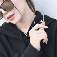 Electric Guitar Rock Punk Necklace