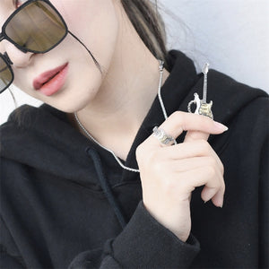 Electric Guitar Rock Punk Necklace