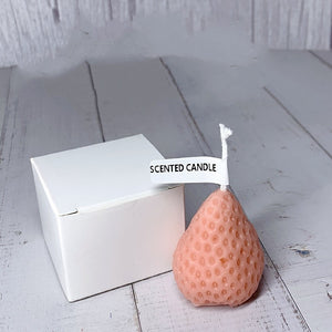 Home Ins Style Korean Ornament Wedding Strawberry Candle