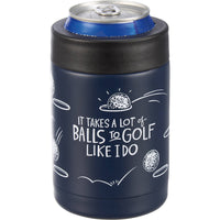 A Lot Of Balls To Golf Can Cooler
