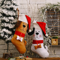 Puppy Dog Christmas Stockings
