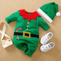 Long-sleeve Christmas Rompers (Baby/Toddler)
