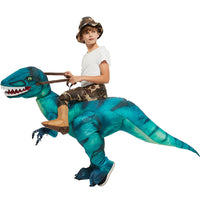 Red Raptor Halloween Costume
