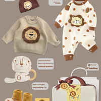 Baby Gift Box Set Little Lion Knitted Sweater