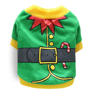 Cute Funny Christmas Pet Dog Clothes