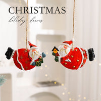 Resin Christmas Tree Ornaments Santa
