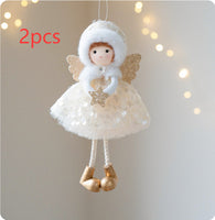 Christmas Winter Angel Girl Ornaments
