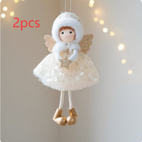 Christmas Winter Angel Girl Ornaments