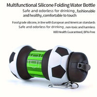 Foldable Soccer Ball Shape Water Bottles
