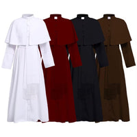 Medieval Retro Priest Cosplay Costume