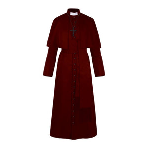 Medieval Retro Priest Cosplay Costume