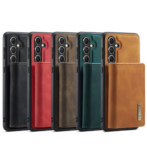 Two-in-one Leather Magnetic Wallet Samsung Phone Case