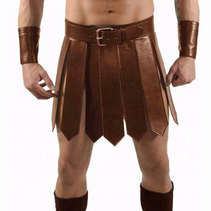 Medieval Roman Skirt Samurai Cosplay Costume (Mens)