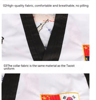 Tae Kwon Do TKD Uniform Long-sleeved Training Performance Costume (Child)
