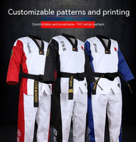 Tae Kwon Do TKD Uniform Long-sleeved Training Performance Costume (Child)
