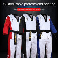 Tae Kwon Do TKD Uniform Long-sleeved Training Performance Costume (Child)
