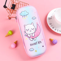 Three-dimensional Pencil Case Primary School Kindergarten Cartoon Large Capacity Pencil Case Pencil Box
