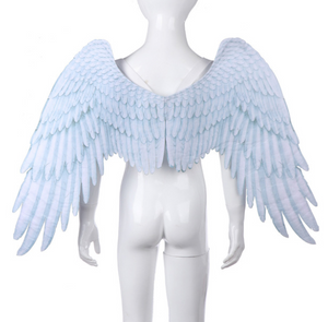 Ailes d'ange 3D d'Halloween, ailes de cosplay pour fête à thème Mardi Gras (enfant/adulte)