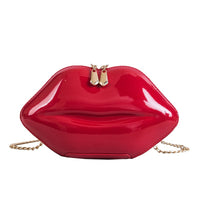 Lips Chain Shoulder Bag
