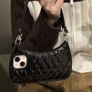 Diamond Quilted Handbag Applicable To Creative