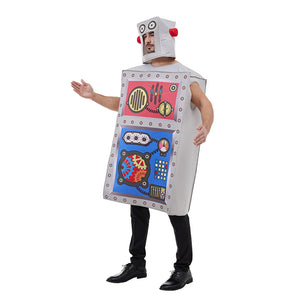 Costume d'éponge de robot drôle d'Halloween