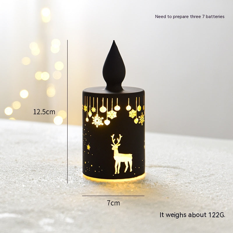 Luminous Christmas Decoration Simulated Candle Holders