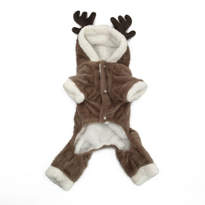 Reindeer Christmas Dog Clothes